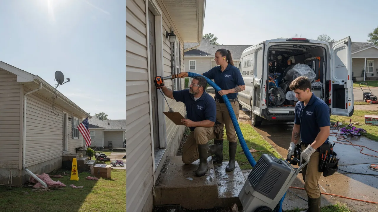 Ceiling Water Damage Restoration in Dayton, ME near me